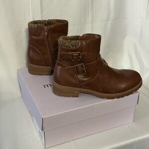 Brown Ankle Boots - Madden Girl Kids 13